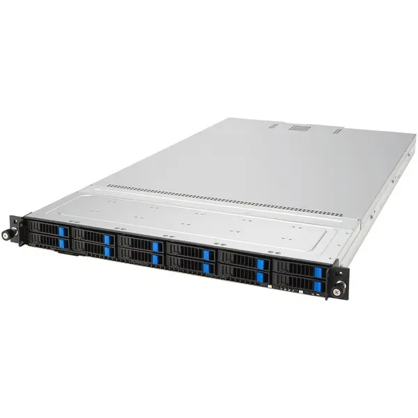 Asus Server ASUS Rs700A-E12-Rs12U, Rack 1U, fara procesor, fara memorie, 14 x SFF, Fara sistem de operare