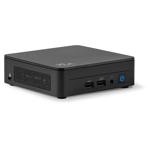 Asus Sistem PC ASUS NUC 13 Pro Kit RNUC13L3KV700002I, Barebone, Intel Core i7-1370P, No RAM, No HDD, Intel Iris Xe Graphics No OS, Negru