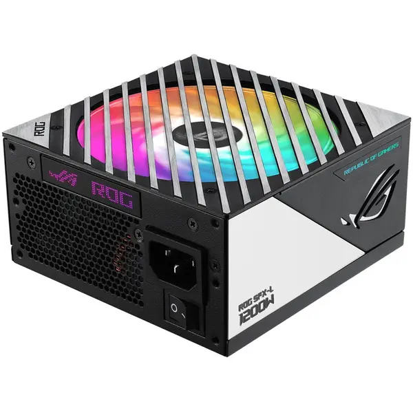 Asus Sursa ASUS ROG LOKI 1200W GAMING, ATX:3.0, 80+ Titanium, Negru-alb