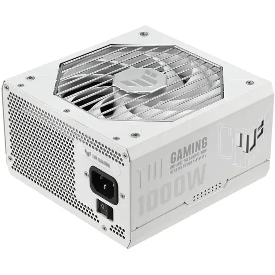Asus Sursa ASUS TUF GAMING 1000W, 80 PLUS GOLD, Alb, TUF-GAMING-1000G-WHITE