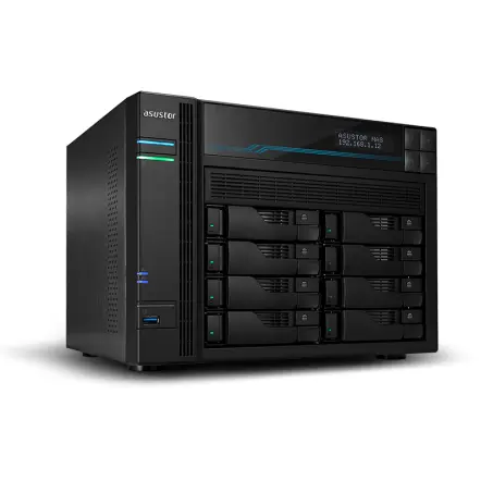 ASUSTOR NAS ASUSTOR, 8-Bay, Intel Atom C3538, 8GB RAM, 2x 10GbE, 2x 2.5GbE