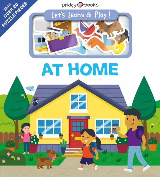 At Home (Board book with over 20 puzzle pieces)