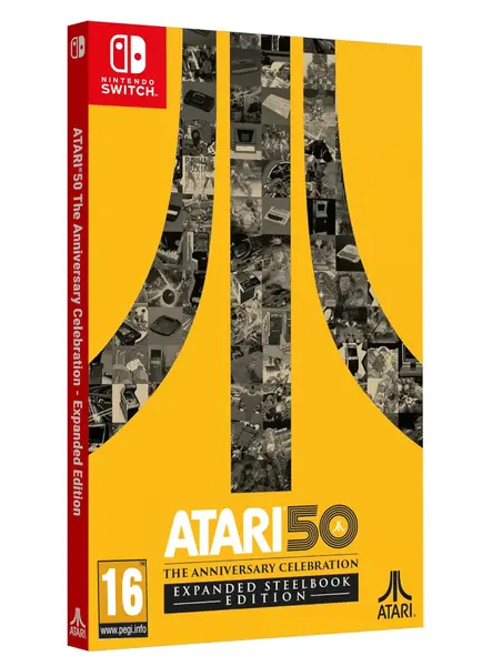 Atari 50 The Anniversary Celebration Expanded Steelbook Edition PC|Nintendo Switch