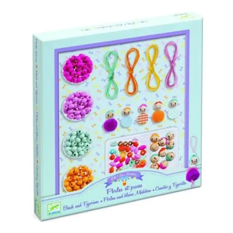 Atelier creativ Margele si figurine, Djeco