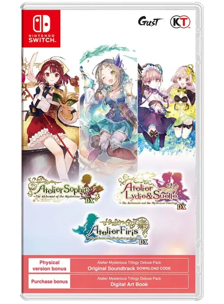 Atelier Mysterious Trilogy Deluxe Pack PlayStation 4|Nintendo Switch