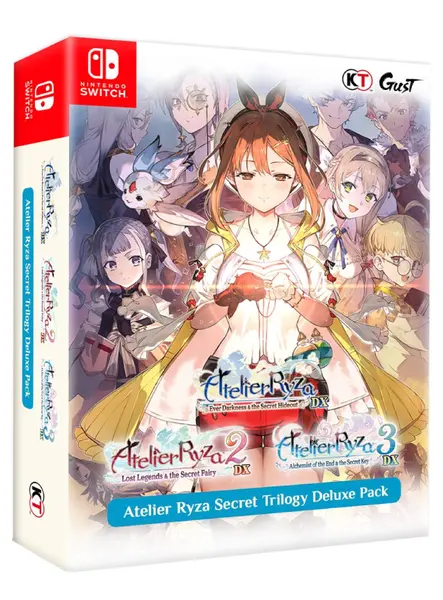 Atelier Ryza Secret Trilogy Deluxe Pack PlayStation 4|Nintendo Switch