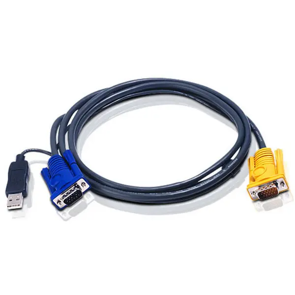 ATEN ATEN Cablu prelungire KVM (HD15-SVGA, USB, USB) - 3m
