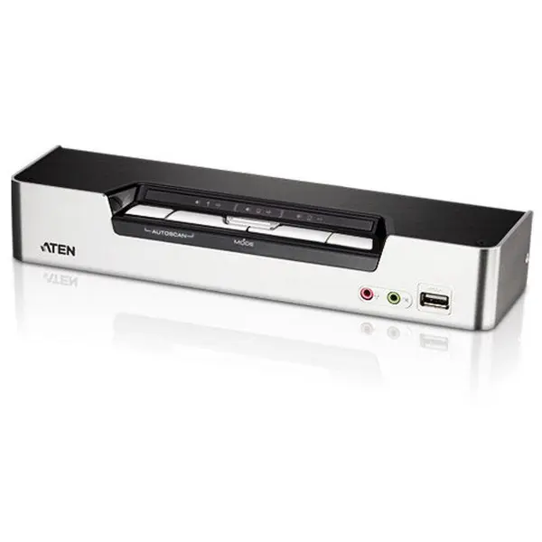 ATEN ATEN CS1794 4-Port HDMI USB 2.0 KVMP Switch, 4x HDMI Cables, 2-port Hub,HD Audio