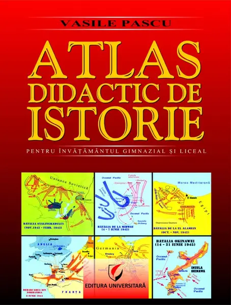 Atlas didactic de istorie | Vasile Pascu