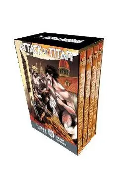 Attack on Titan Season 1 Part 2 Manga Box Set - Hajime Isayama