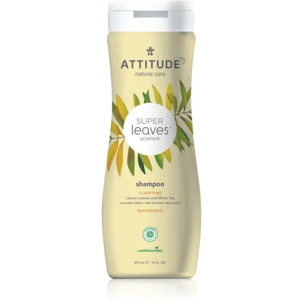 Attitude Super Leaves Clarifying sampon pentru stralucire 473 ml