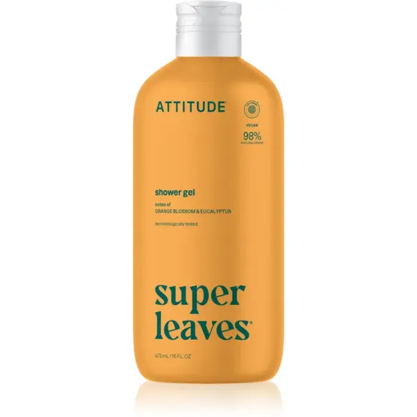 Attitude Super Leaves Coconut & Wild Berries gel de duș Orange Blossom & Eucalyptus 473 ml