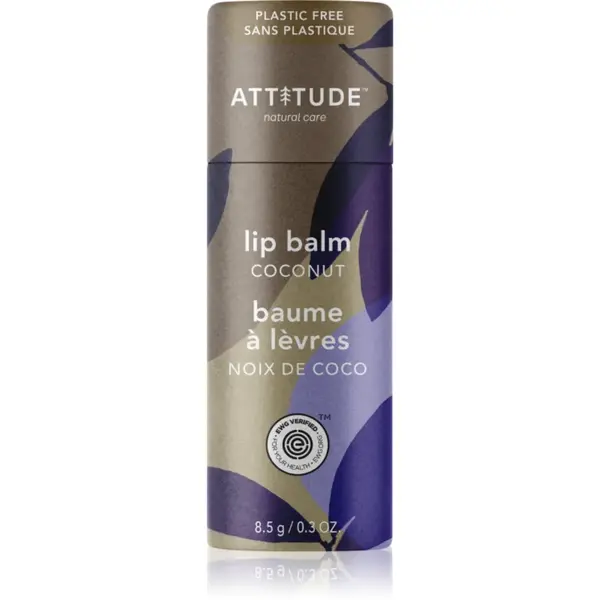 Attitude Super Leaves Lip Balm balsam de buze Coconut 8.5 g