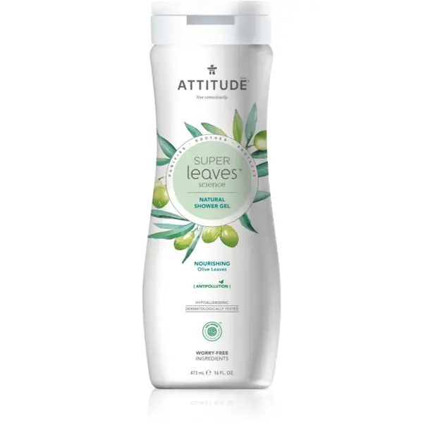 Attitude Super Leaves Pear & Amber gel de dus reconfortant 473 ml