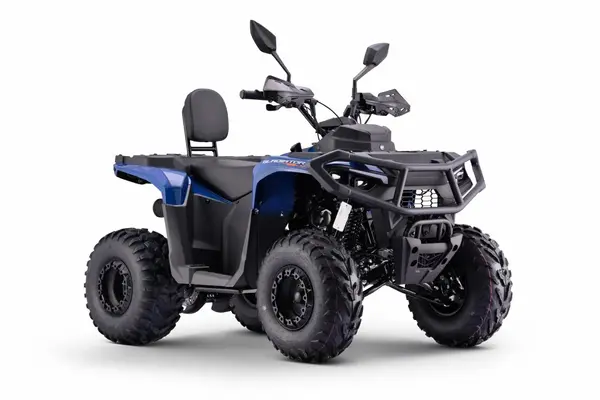Atv Asix Gladiator 110cc,roti 8 inch,1+1vit,albastru-portocaliu