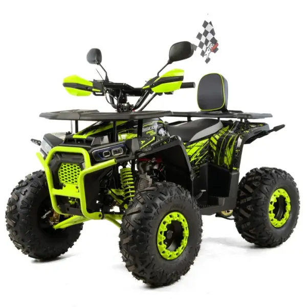 Atv copii XTR 018 8 Pro Discovery, roti 8 inch, 125cc, 4 timpi, 3+1, pornire electrica, culoare negru verde