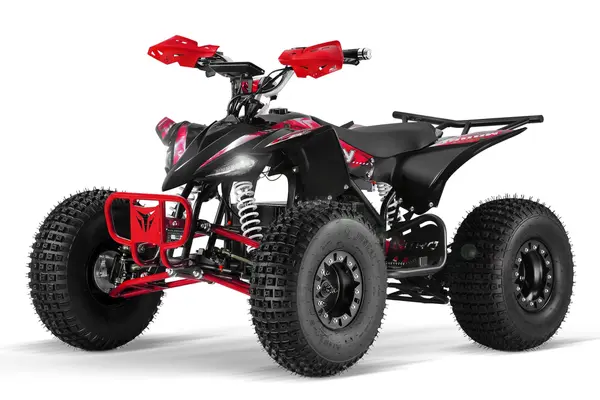 ATV electric ECO Replay XXL 1500W 60V 20Ah cu diferential, roti 8 inch, culoare Rosie