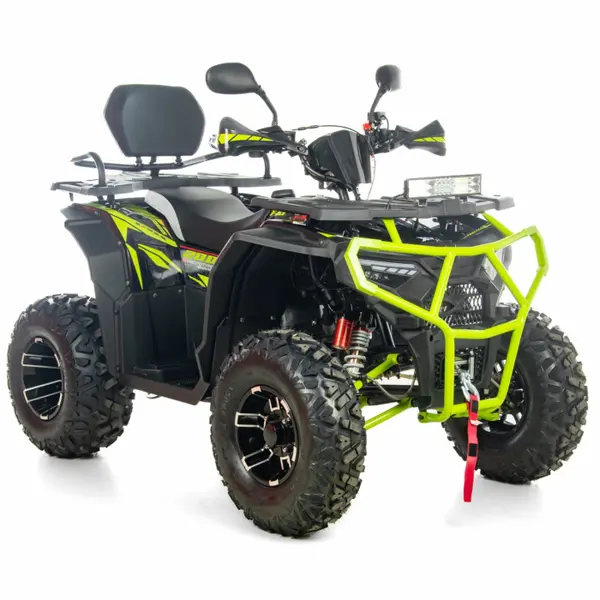 ATV XTR Pro Farmer X1 019, roti 10 inch, 200cc, 1+1 viteze, jante de aluminu, culoare negru verde