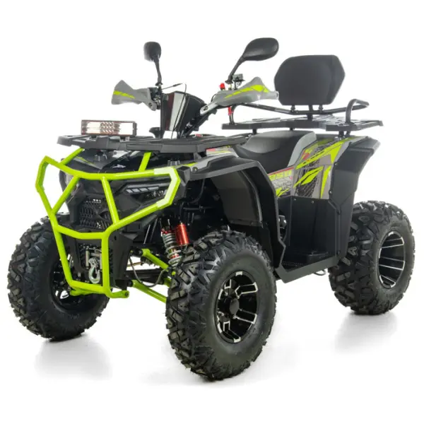 ATV XTR Pro Farmer X1 019, roti 10 inch, 250cc, 1+1 viteze, jante de aluminu, culoare gri verde