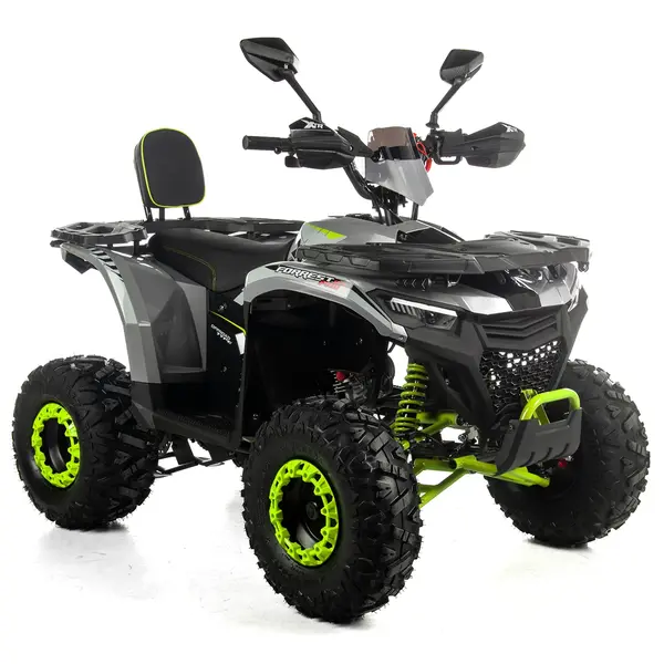 ATV XTR Pro Forest 125cc, 8 inch, Semi-Automat 1+1, Pornire Electrica, Gri-Lime