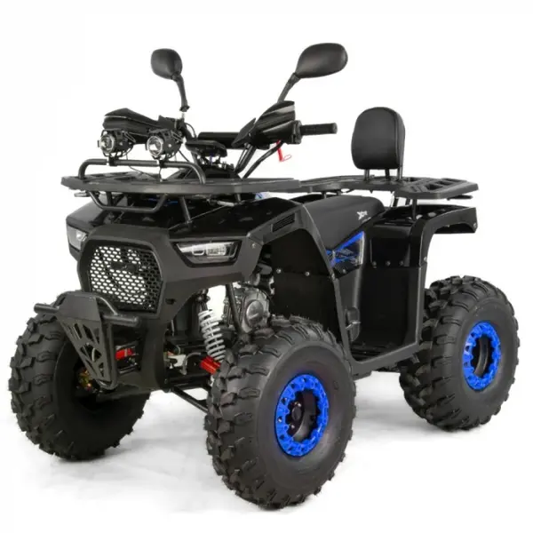 ATV XTR Pro Hurricane, roti 8 inch, 150cc, 3+1 viteze, culoare negru albastru
