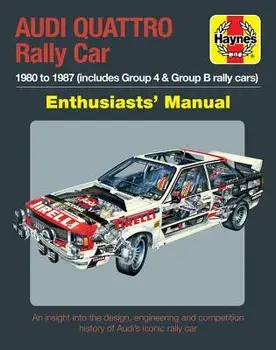 Audi Quattro Rally Car Enthusiasts' Manual: 1980 to 1987 (Includes Group 4 & Group B Rally Cars) * an Insight Into the Design, Engineering and Competi, Hardcover/Nick Garton