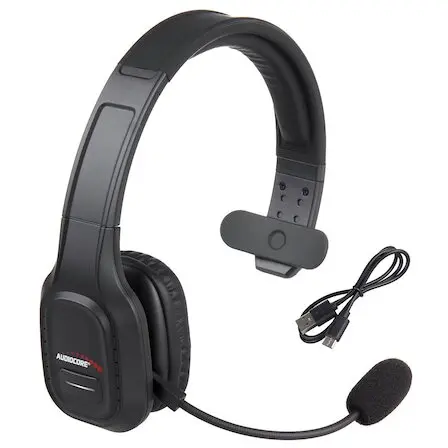 Audiocore Casti bluetooth cu microfon Audiocore, QCC3020, ANC, AVRCP, A2DP, HSP, HFP, kodek SBC AAC, AC864