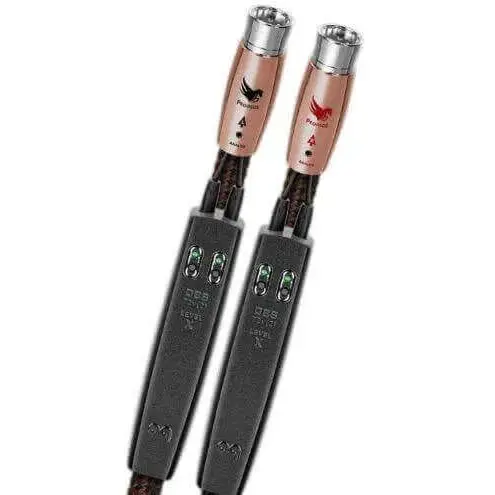 Audioquest Cablu audio 2XLR - 2XLR AudioQuest Pegasus, 0.75m, Level 6 noise Dissipation with Graphene, Solid PSC+