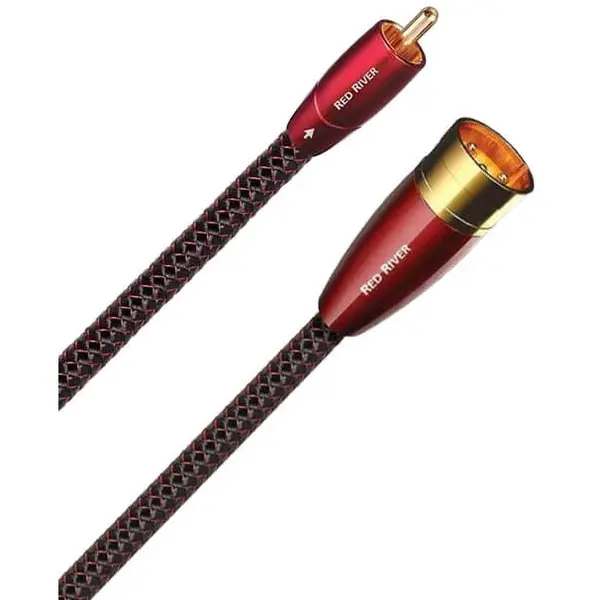 Audioquest Cablu audio XLR - RCA AudioQuest Red River, 3m