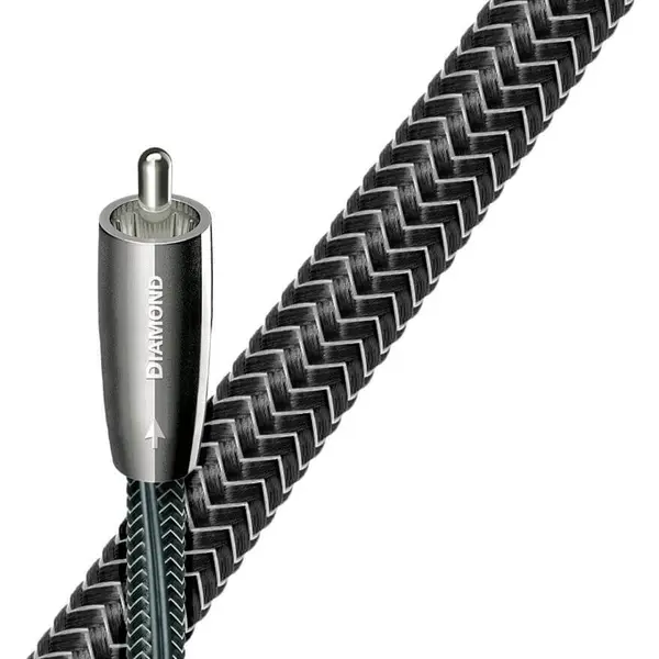 Audioquest Cablu Digital Coaxial RCA - RCA AudioQuest Diamond, 1.0m, DBS Carbon inclus, PSS