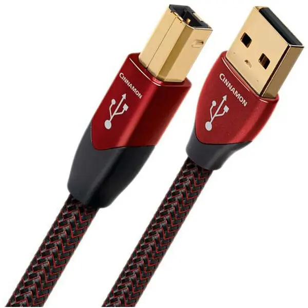 Audioquest Cablu USB A-B AudioQuest Cinnamon 1.5m
