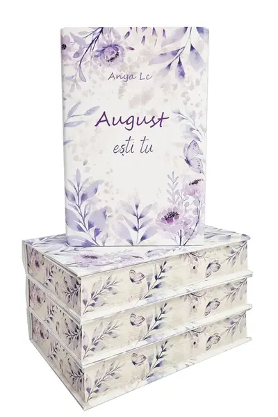 August ești tu - HARDCOVER - PRINTED EDGES