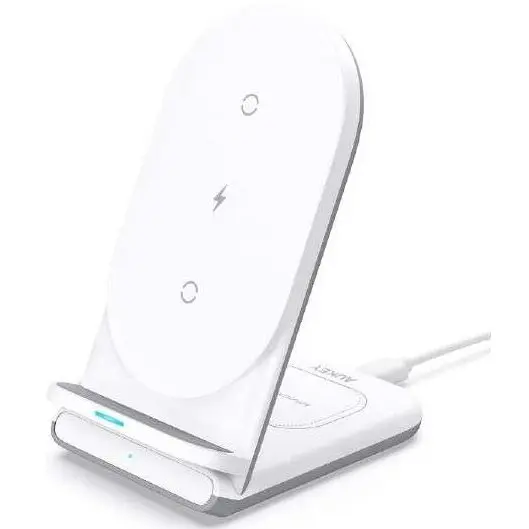 AUKEY Incarcator auto AUKEY, Aircore Series, 2-In-1Wireless Charging Stand