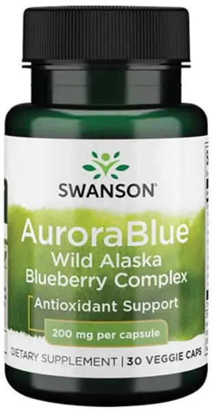 AuroraBlue, 200 mg, 30 capsule, Swanson