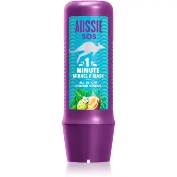 Aussie 1 Minute Miracle Color Rescue mască hrănitoare pentru păr vopsit