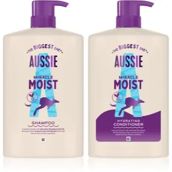 Aussie Miracle Moist set pentru hidratare si stralucire