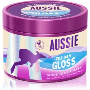Aussie Oh My Gloss Glossing Hair Mask masca hidratanta pentru păr
