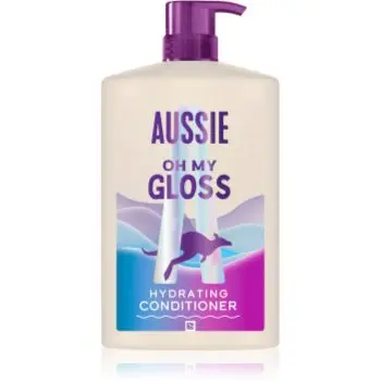 Aussie Oh My Gloss Hydrating Conditioner balsam hidratant cu efect de iluminare