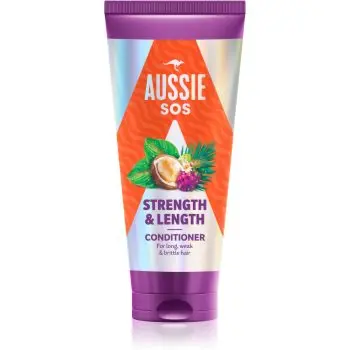 Aussie SOS Strength & Length balsam pentru indreptare pentru păr lung