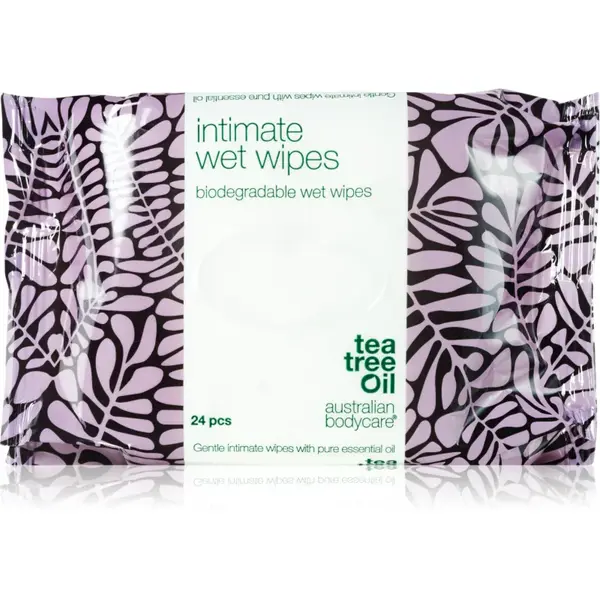 Australian Bodycare Tea Tree Oil servetele umede pentru igiena intima 24 buc