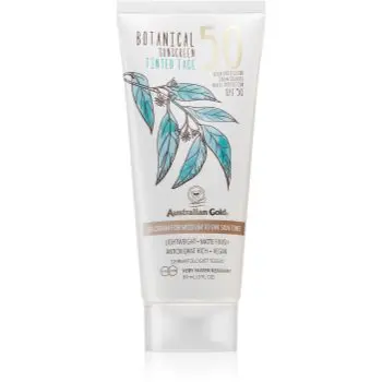 Australian Gold Botanical Tinted Face crema protectoare cu efect de tonifiere