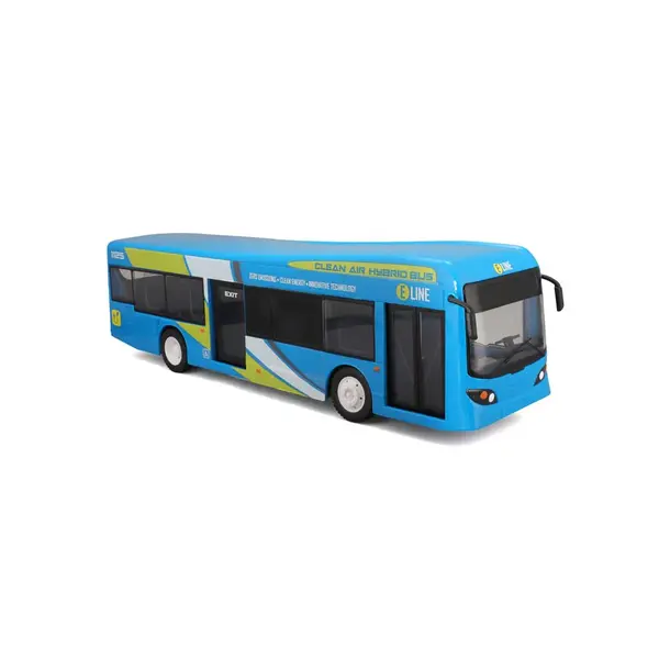 Autobuz cu telecomanda Maisto Tech City Bus Albastru