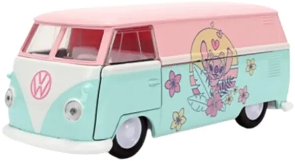 Autobuz metalic - Stitch Angel - Volkswagen 1961 | Jada Toys