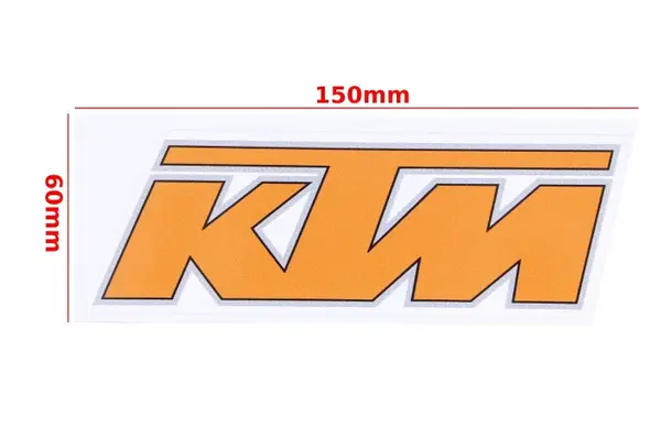 Autocolant KTM, culoare portocaliu