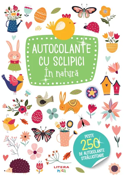 Autocolante cu sclipici. In natura
