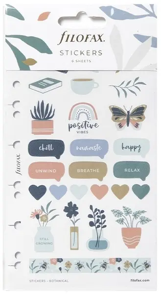 Autocolante Filofax Botanical