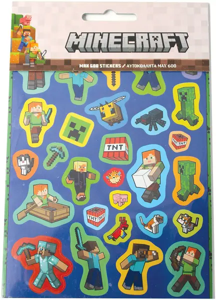 Autocolante GIM Minecraft - 600 buc.