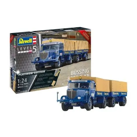 Automacheta bussing 8000 s 13 cu trailer platinum edition Revell RV07580