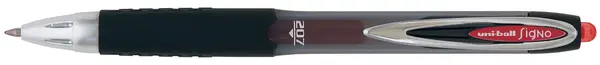 Automatic gel roller Uniball Signo 207 – Rosu, 0.7 mm