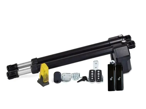 Automatizare poarta batanta pana la 2x 3 metri sau 2x 300 kg, Kit complet cu telecomanda, 230v, Linomatik LINO400KIT-FULL
